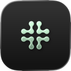 Glassbox app icon, dark appearance